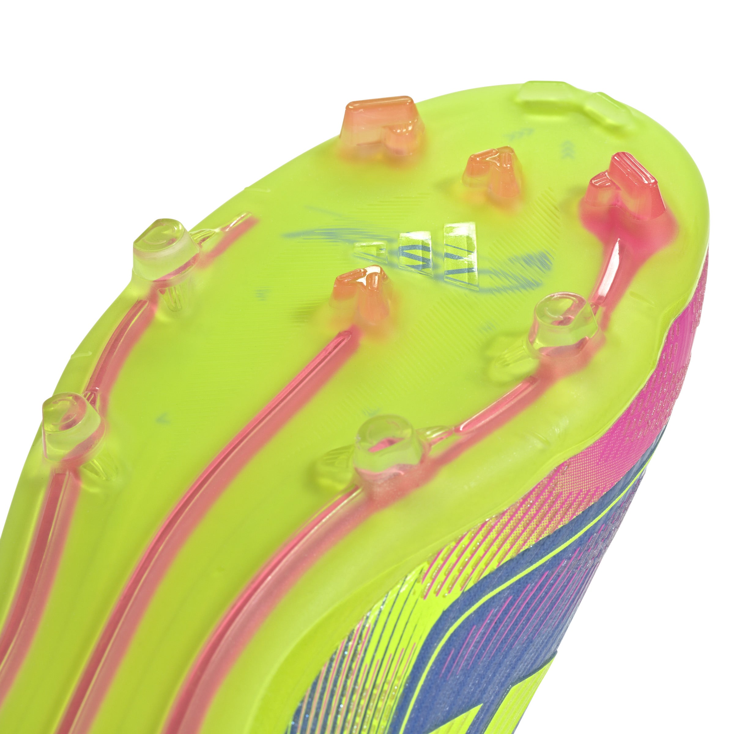 adidas F50 Elite Laceless Firm Ground Boots Junior Blue/Lemon