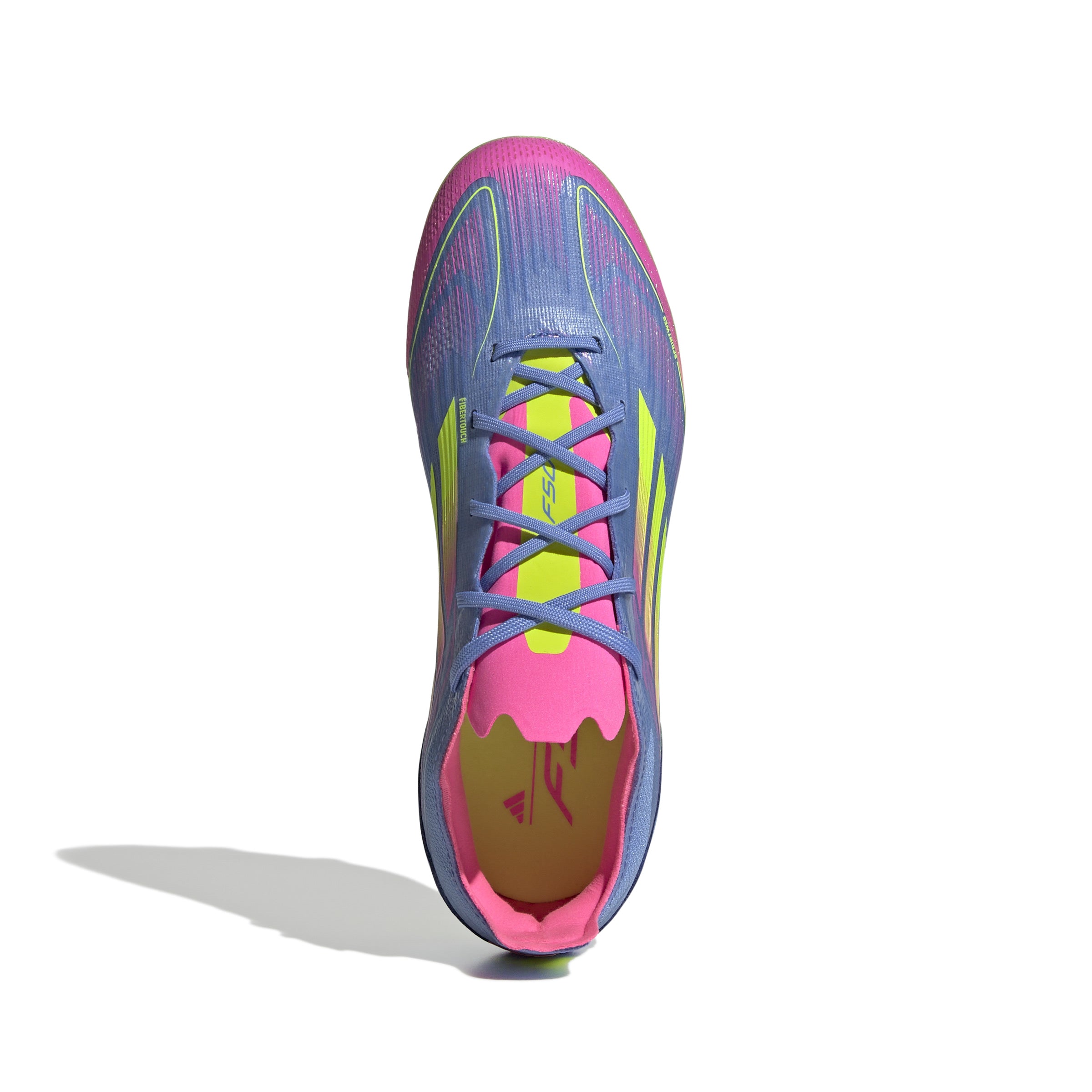 adidas F50 Elite Firm Ground Boots Junior Blue/Lemon