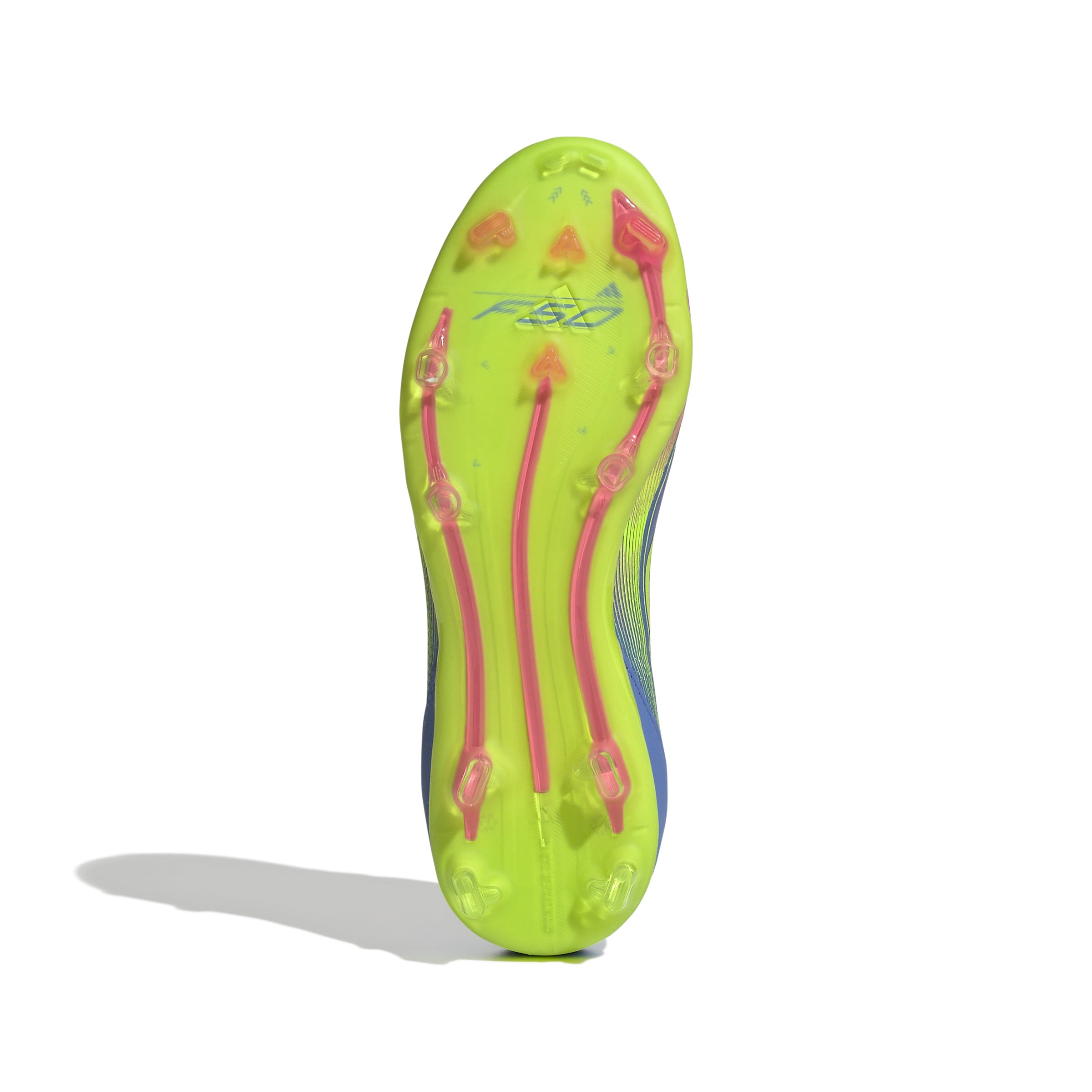 adidas F50 Elite Firm Ground Boots Junior Blue/Lemon