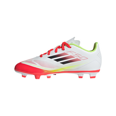 adidas F50 Club Firm/Multi-Ground Boots Kids White/Black