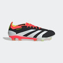 adidas Predator Elite FG Men's Firm Ground Soccer Cleats - Black/White/Solar Red