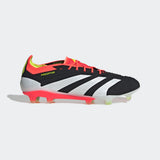 adidas Predator Elite FG Men's Firm Ground Soccer Cleats - Black/White/Solar Red
