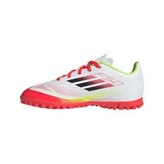 adidas F50 Club Turf Boots Kids White/Black