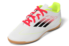 adidas F50 Club Indoor Boots Kids White/Black