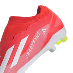 adidas X Crazyfast League Laceless FG Junior Firm Ground Soccer Cleats