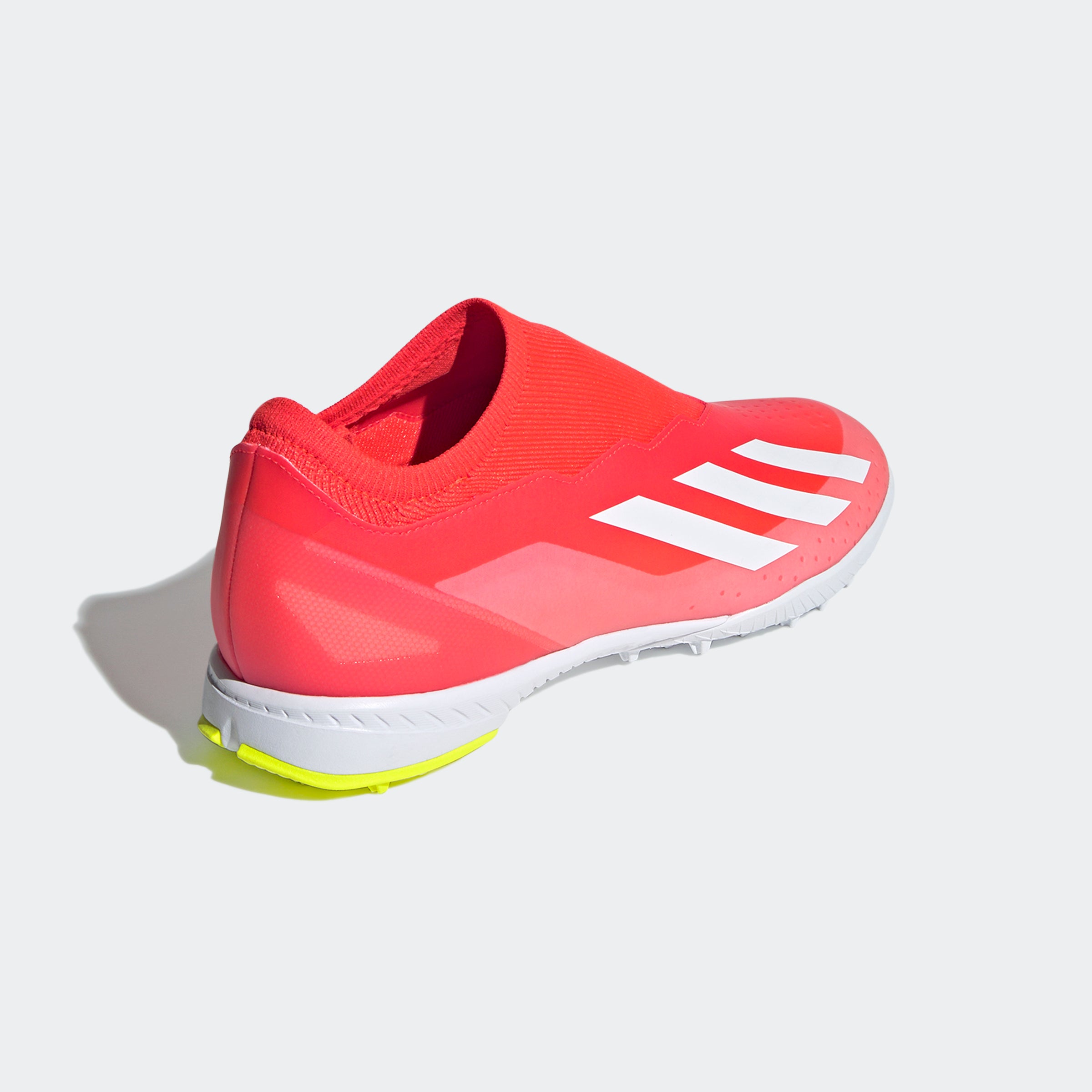 adidas X Crazyfast League LL TF Laceless Turf Boots Solar Red/White/Solar Yellow