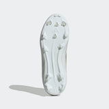 adidas F50 League Firm/Multi-Ground Youth Soccer Cleats - White/Gold Metallic/White