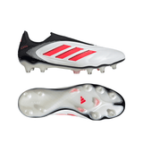 adidas Copa Pure 3 Elite Laceless FG Men´s Soccer Cleats - White/Red/Black