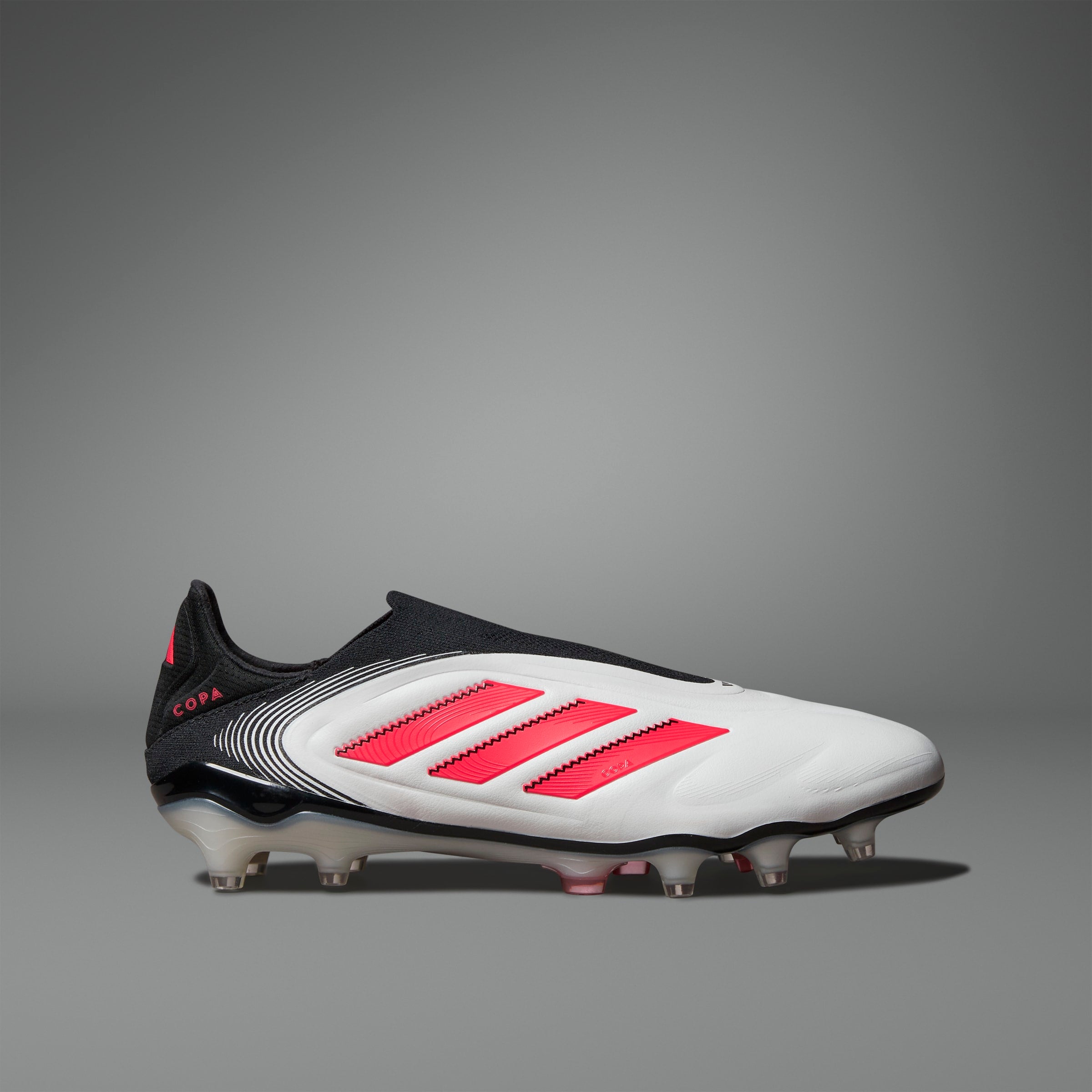 adidas Copa Pure 3 Elite Laceless FG Men´s Soccer Cleats - White/Red/Black