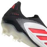 adidas Copa Pure 3 Elite Laceless FG Men´s Soccer Cleats - White/Red/Black