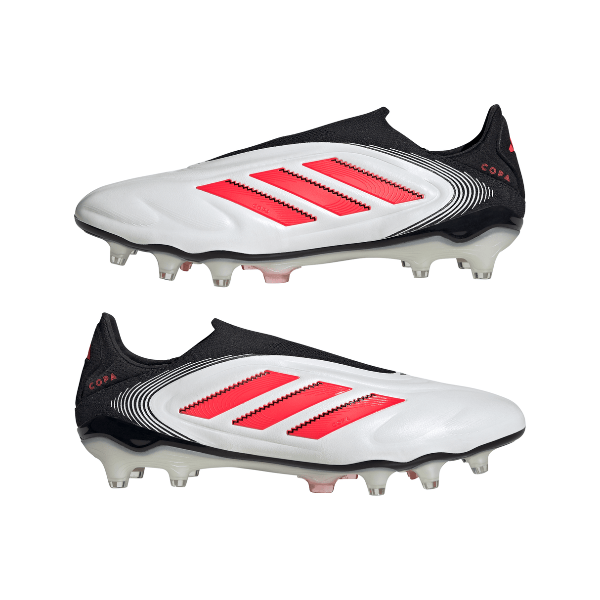 adidas Copa Pure 3 Elite Laceless FG Men´s Soccer Cleats - White/Red/Black