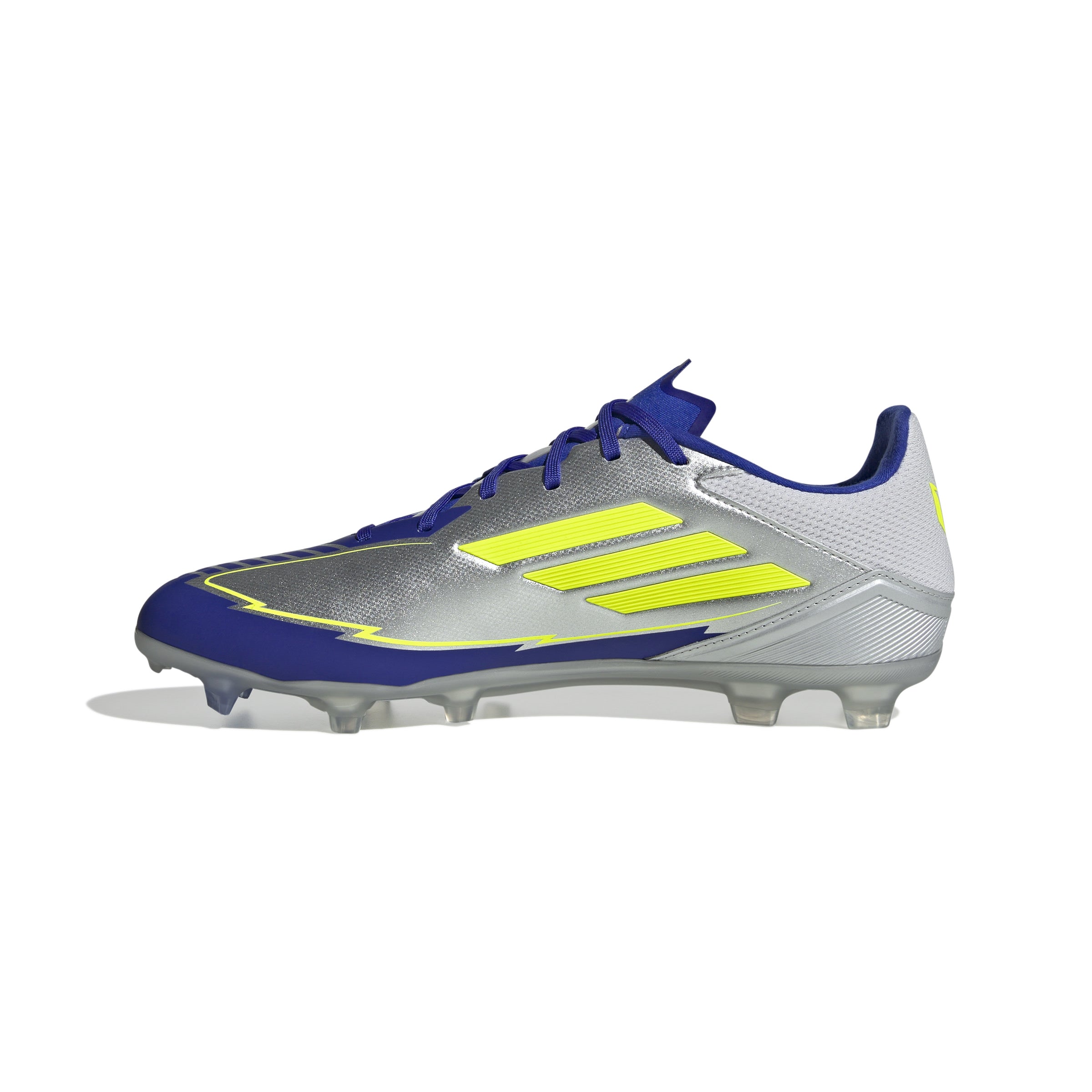 adidas F50 League Messi Firm/Multi-Ground Boots Silver/Yellow