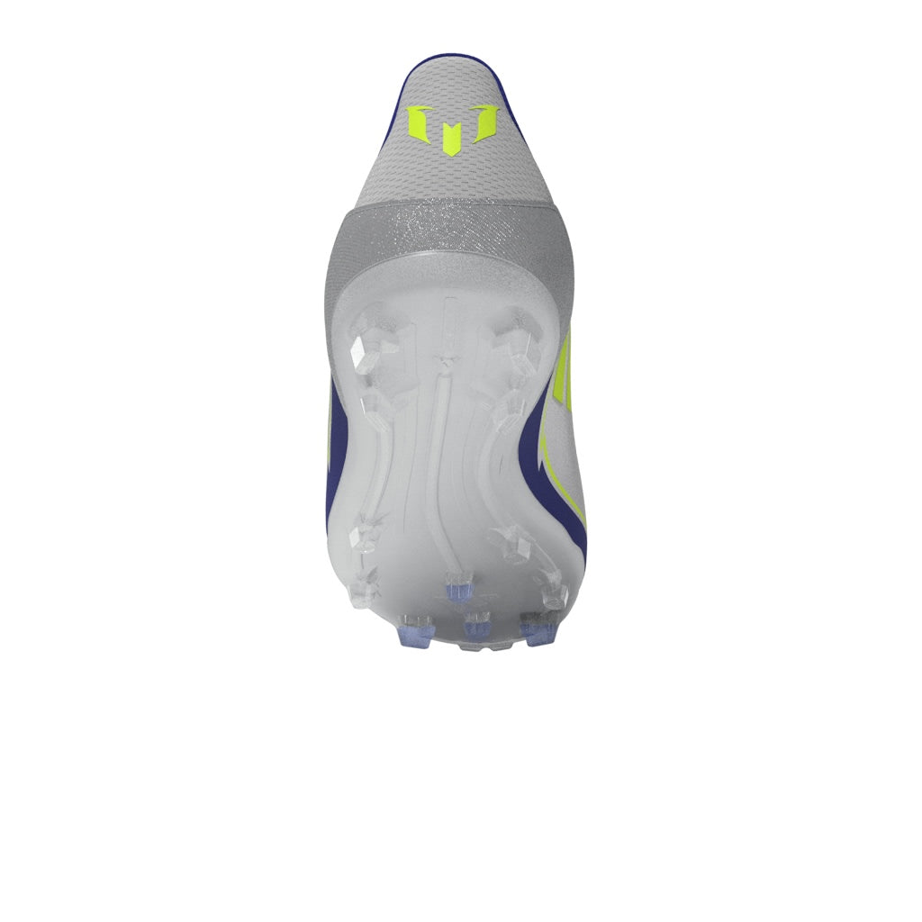 adidas F50 League Messi Firm/Multi-Ground Boots Junior Silver
