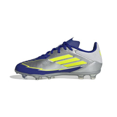 adidas F50 League Messi Firm/Multi-Ground Boots Junior Silver
