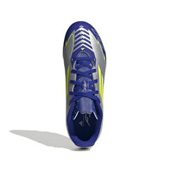 adidas F50 Club Messi Firm/Multi-Ground Boots Junior Silver