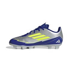 adidas F50 Club Messi Firm/Multi-Ground Boots Junior Silver
