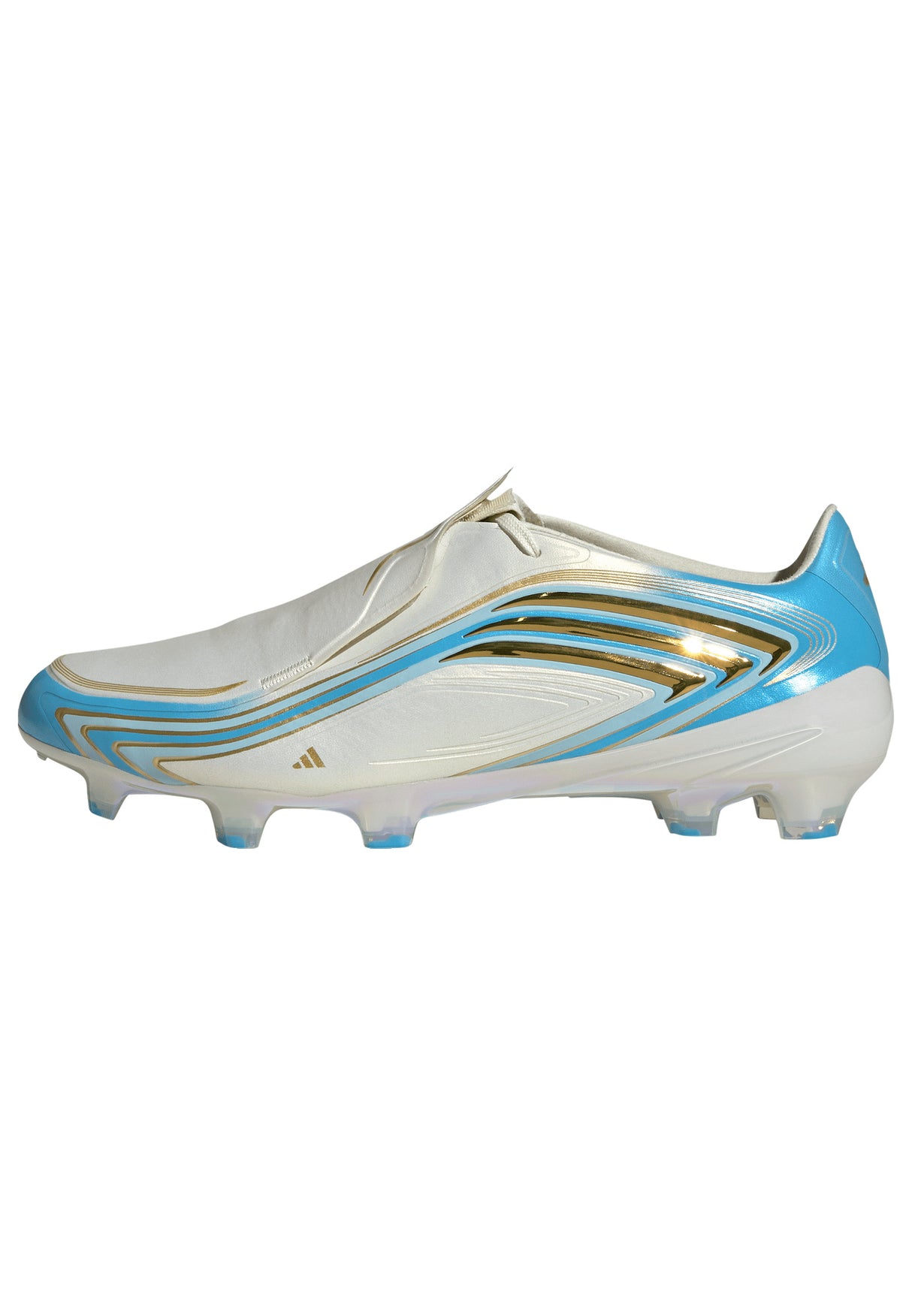 Tacos de fútbol para hombre adidas F50 Messi Elite FG para terreno firme - Azul