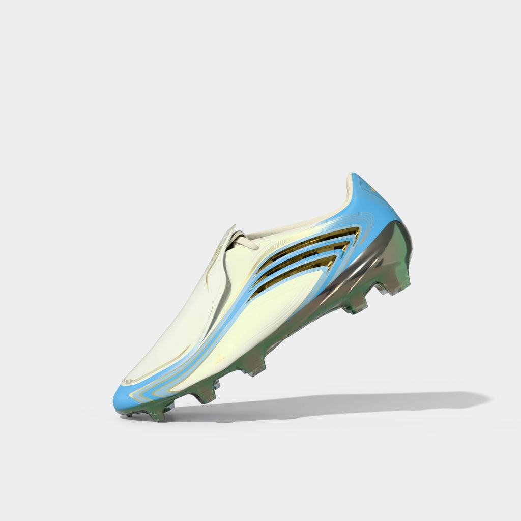 Tacos de fútbol para hombre adidas F50 Messi Elite FG para terreno firme - Azul