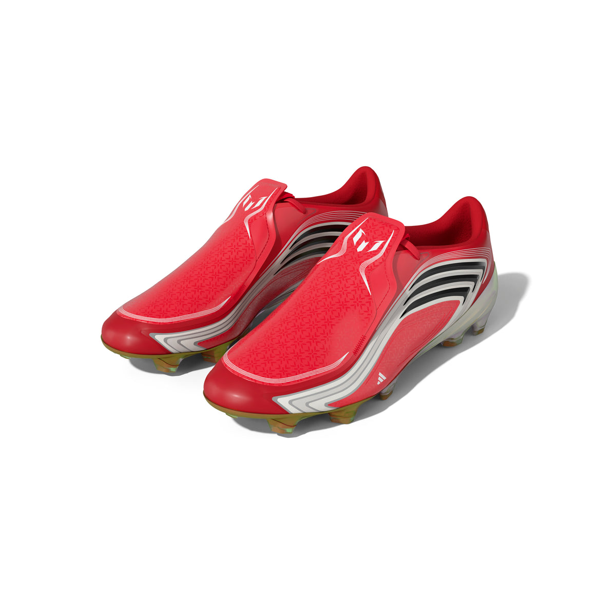 adidas F50 Messi Elite FG Firm Ground Men's Soccer Cleats - Red/Black