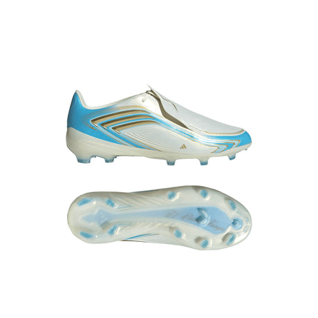 adidas F50 Messi Elite FG Firm Ground Youth Soccer Cleats - Blue