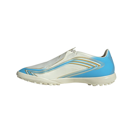 adidas F50 Messi League Turf Men's Soccer Cleats - Ivory/Blue