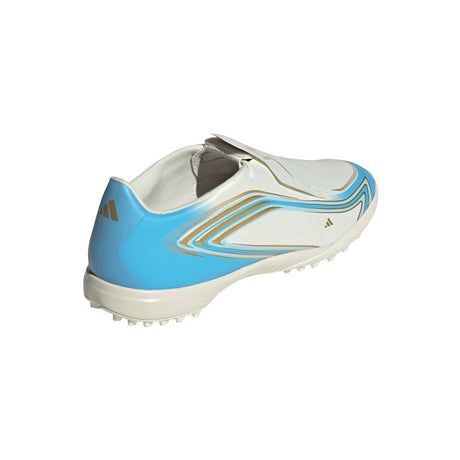 adidas F50 Messi League Turf Men's Soccer Cleats - Ivory/Blue