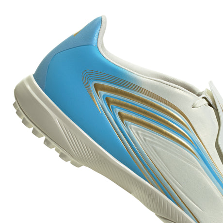 adidas F50 Messi League Turf Men's Soccer Cleats - Ivory/Blue