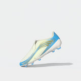 adidas F50 Messi League Laceless FG Firm Ground Youth Soccer Cleats - Blue