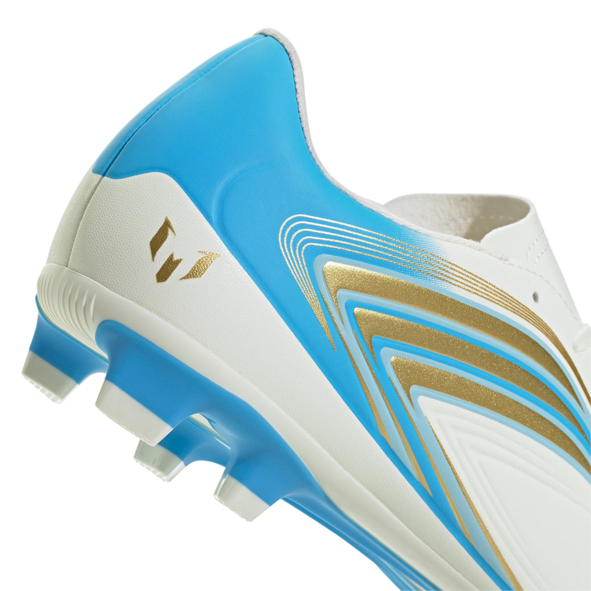 Tacos de fútbol para hombre adidas F50 Messi Club FG/MG para terreno firme/múltiple - Azul