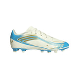 adidas F50 Messi Club FG/MG Firm Ground/Multi Ground Youth Soccer Cleats - Blue