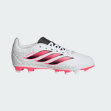 adidas Predator Club Firm Ground/ Multi Ground Youth Soccer Cleats - White/Black