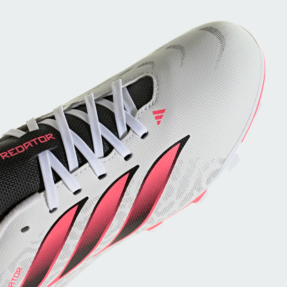 adidas Predator Club Firm Ground/ Multi Ground Youth Soccer Cleats - White/Black