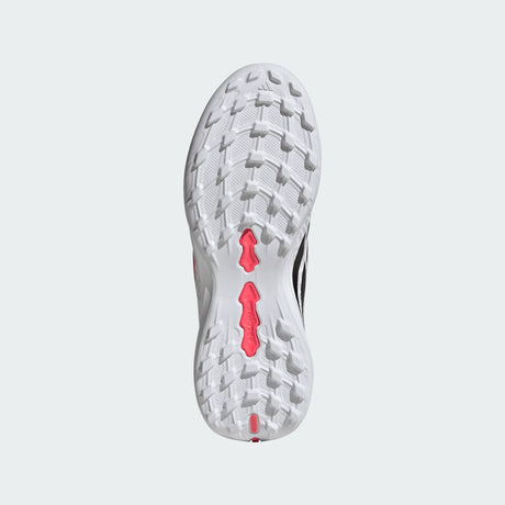 adidas Predator League Fold- Over Tongue Turf Youth Soccer Cleats - White/Black