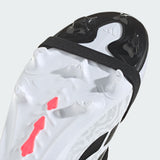adidas Predator Elite Fold-Over Tongue Firm Ground Youth Soccer Cleats - White/Black
