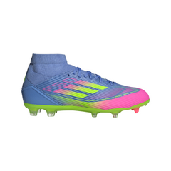 adidas F50 League Mid Firm/Multi-Ground Boots Women's Blue