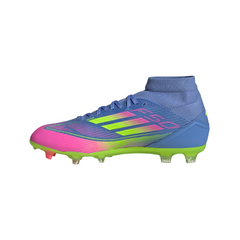 adidas F50 League Mid Firm/Multi-Ground Boots Women's Blue