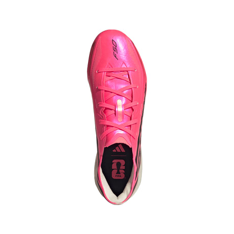 adidas F50 Hyperfast Elite Firm Ground Youth Soccer Cleats - Turquesa/Black/Gold