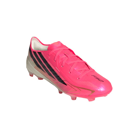adidas F50 Hyperfast Elite Firm Ground Youth Soccer Cleats - Turquesa/Black/Gold
