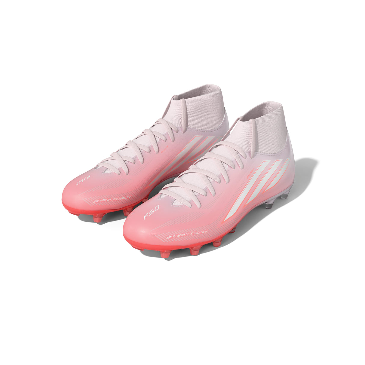 adidas F50 Sparkfusion League Mid Cut FG/AG Firm Ground/Artificial Ground Women's Soccer Cleats - White
