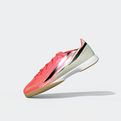adidas F50 Hyperfast League Indoor Men's Soccer Shoes - Turquesa/Black/Gold