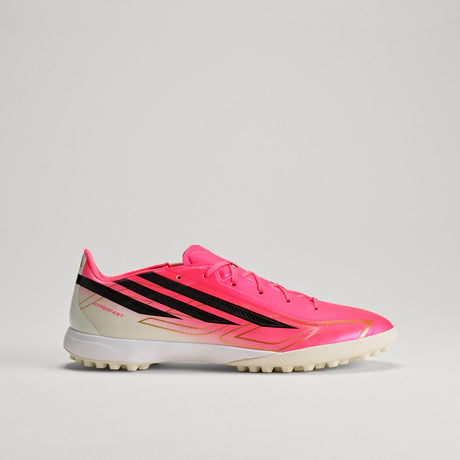 adidas F50 Hyperfast League Turf Men's Soccer Cleats - Turquesa/Black/Gold