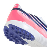 adidas F50 Hyperfast League Laceless Turf Men's Soccer Cleats - White/Purple