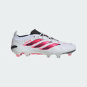 adidas Predator Elite Firm Ground Men's Soccer Cleats - White/Black