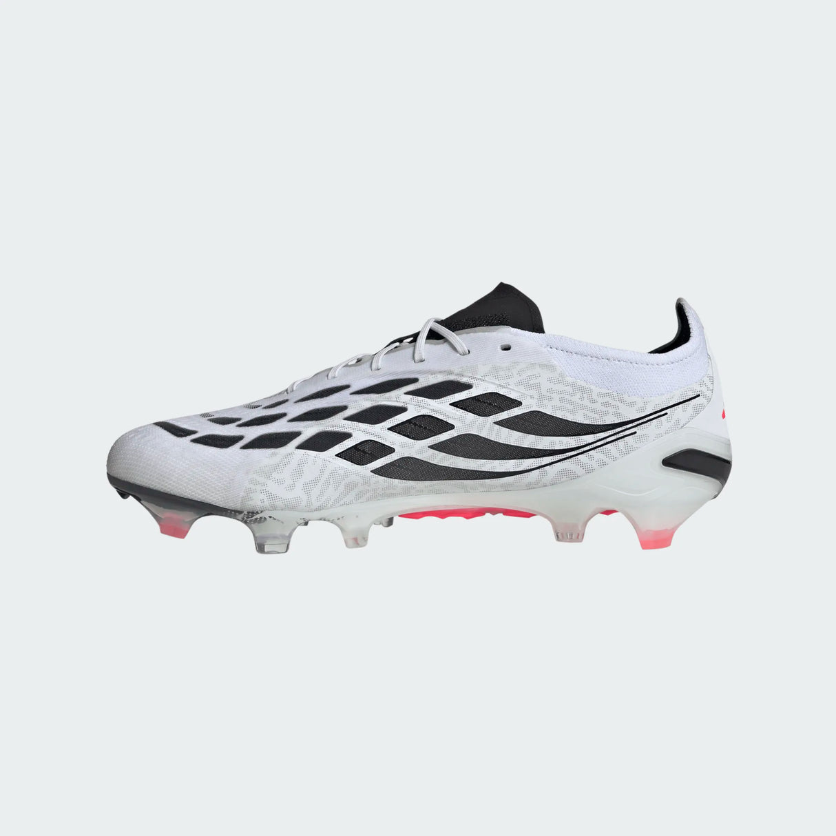adidas Predator Elite Firm Ground Men's Soccer Cleats - White/Black
