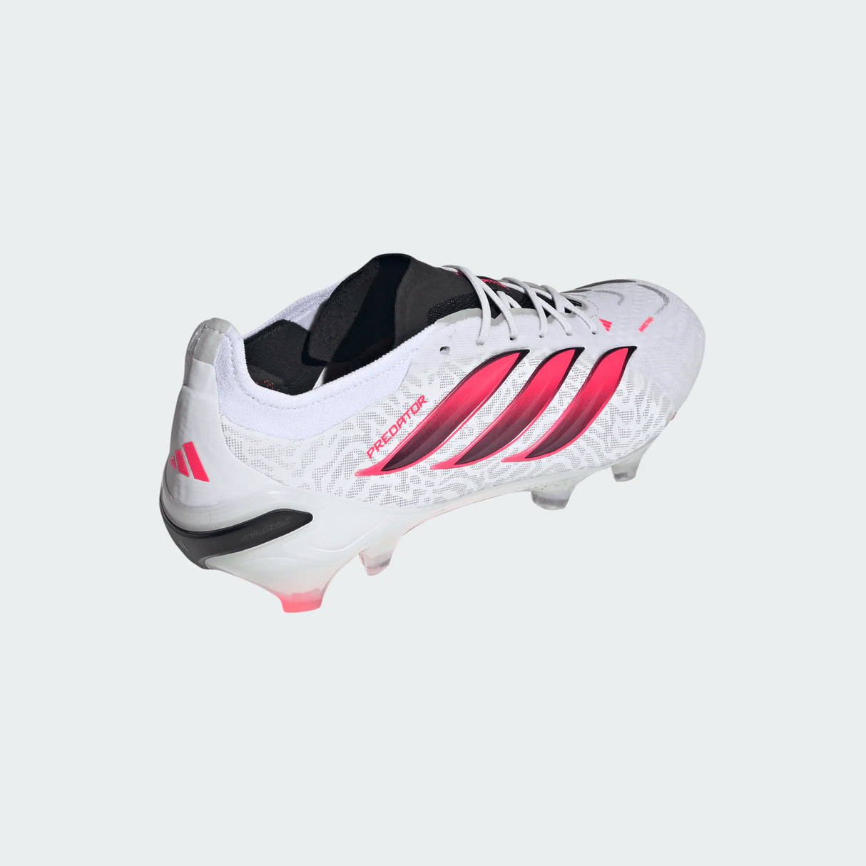 adidas Predator Elite Firm Ground Men's Soccer Cleats - White/Black