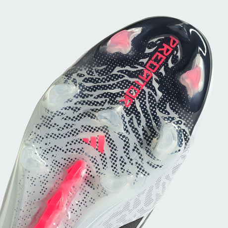 adidas Predator Elite Firm Ground Men's Soccer Cleats - White/Black