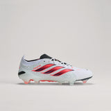 adidas Predator Elite Firm Ground Men's Soccer Cleats - White/Black