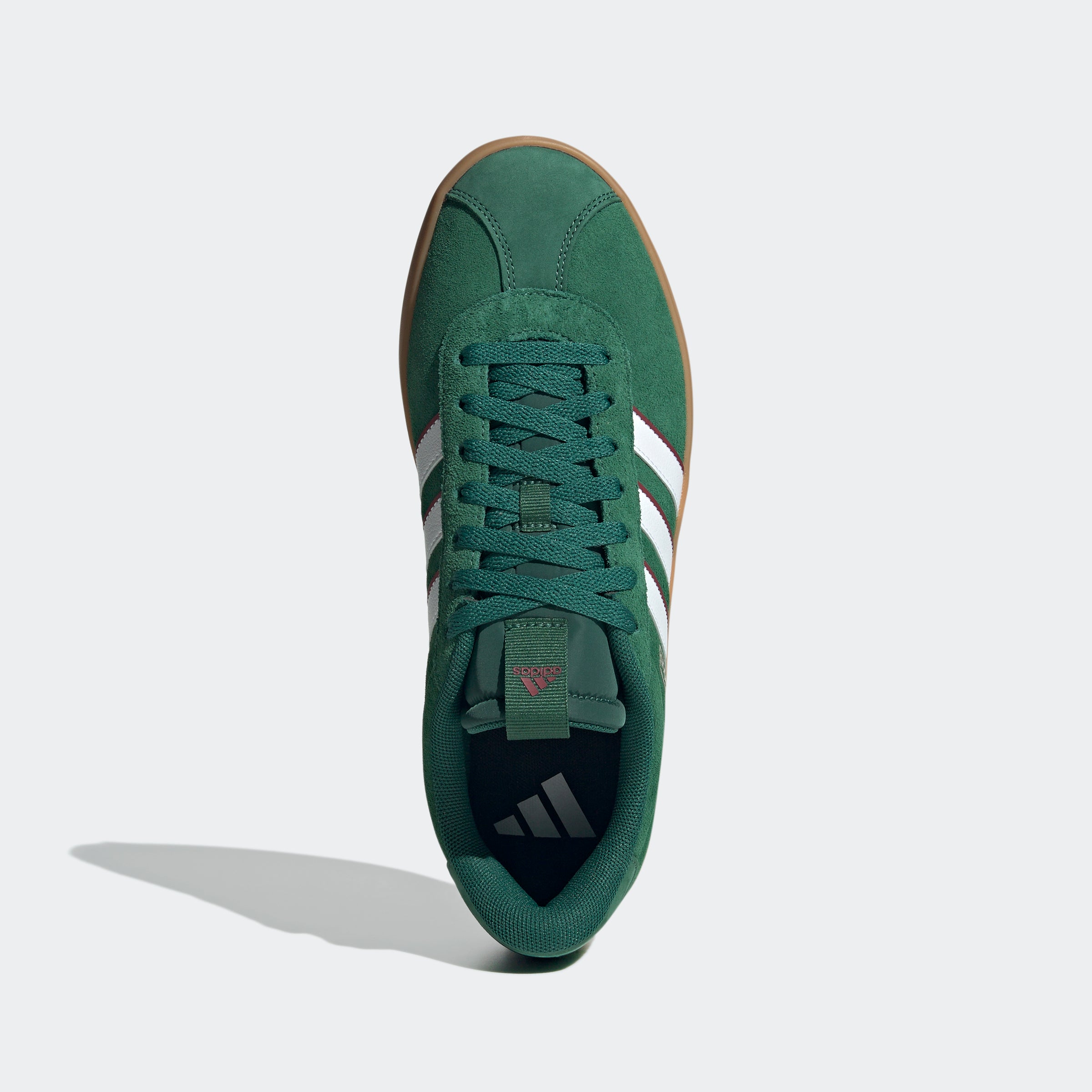 adidas VL Court 3.0 Shoes Dark Green/White/Collegiate Burgundy