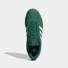 adidas VL Court 3.0 Shoes Dark Green/White/Collegiate Burgundy