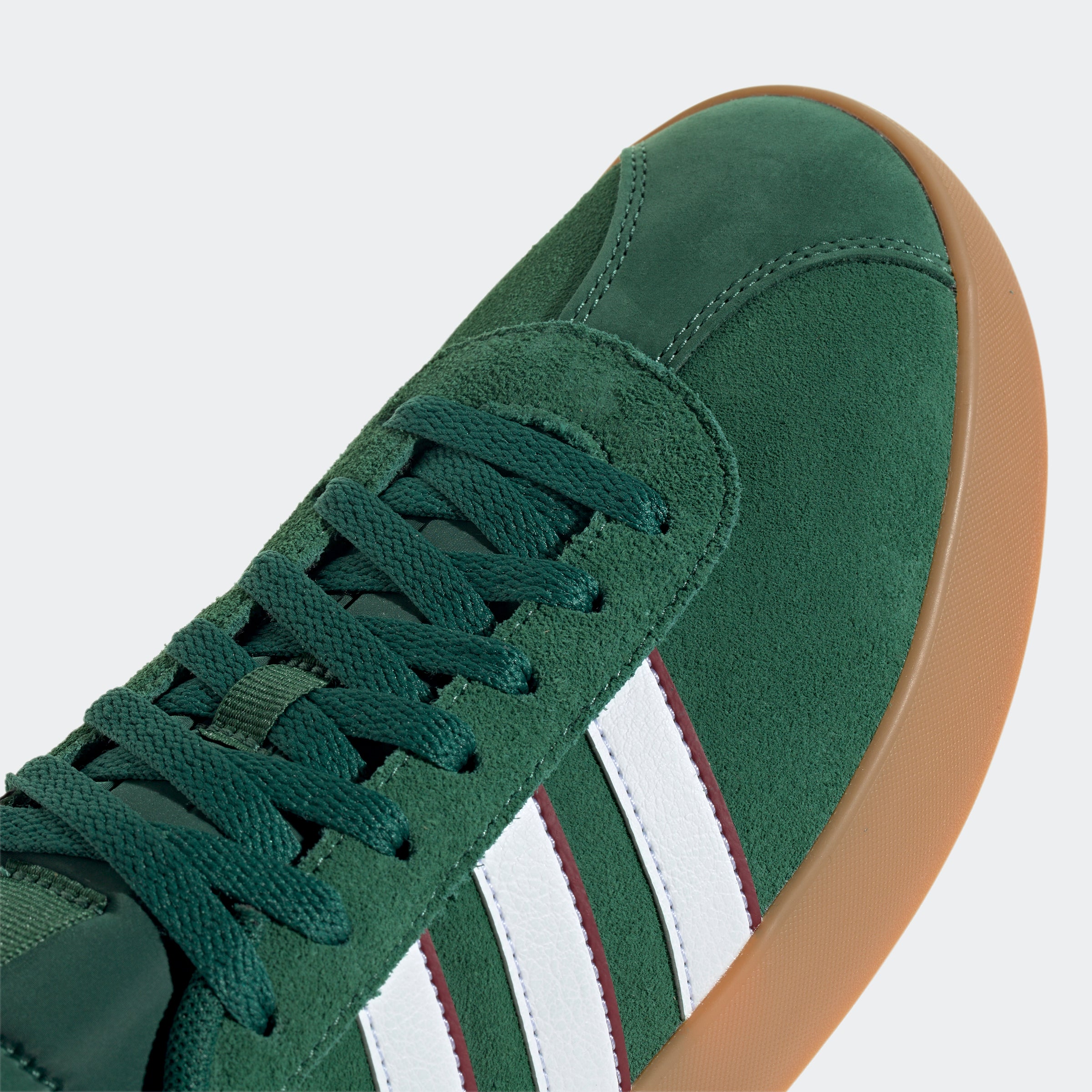 adidas VL Court 3.0 Shoes Dark Green/White/Collegiate Burgundy